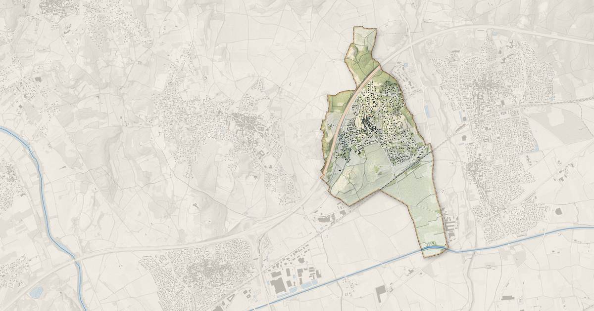 Portrait cartographique de Mus : relief, eau, forêts, bâti et voies, calculés à partir des données de l'IGN