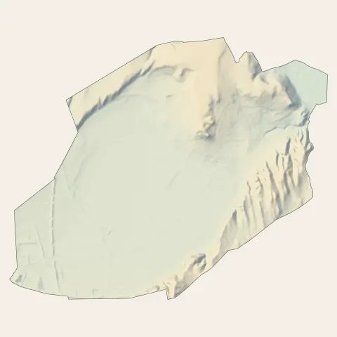 Pujaut : relief