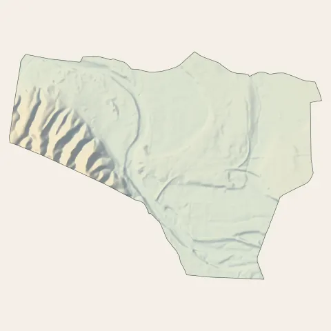 Remoulins : relief