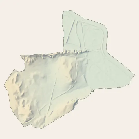 Roquemaure : relief