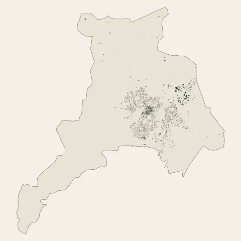 Saint-Laurent-des-Arbres : bâti