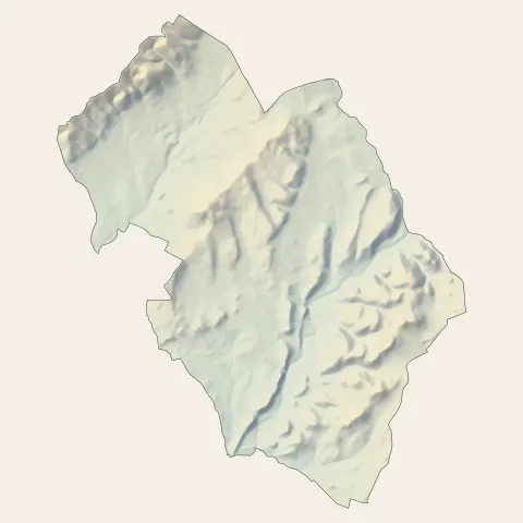 Saint-Privat-des-Vieux : relief