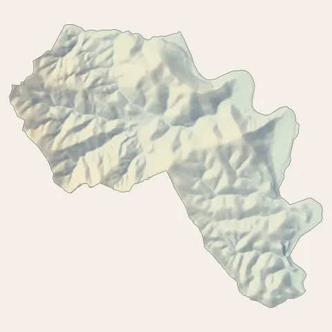 Les Salles-du-Gardon : relief