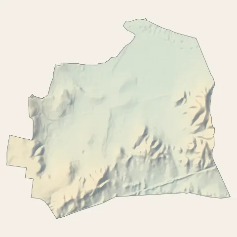 Saze : relief