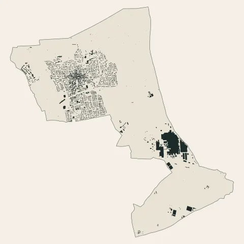 Vergèze : bâti