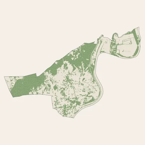 Villeneuve-lès-Avignon : bois, forêts et landes