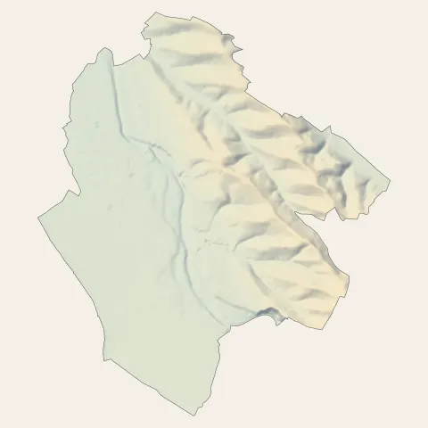 Auterive : relief