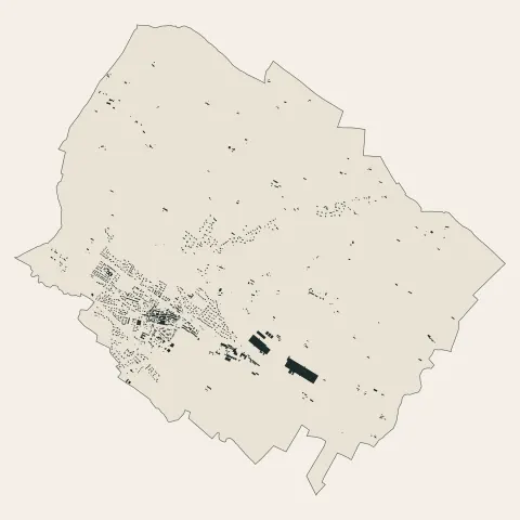 Baziège : bâti