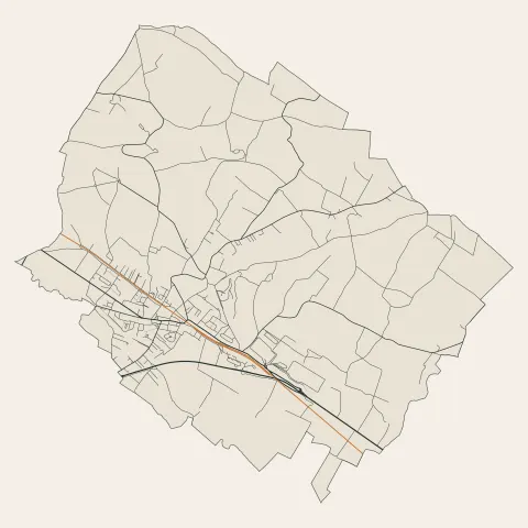 Baziège : voies