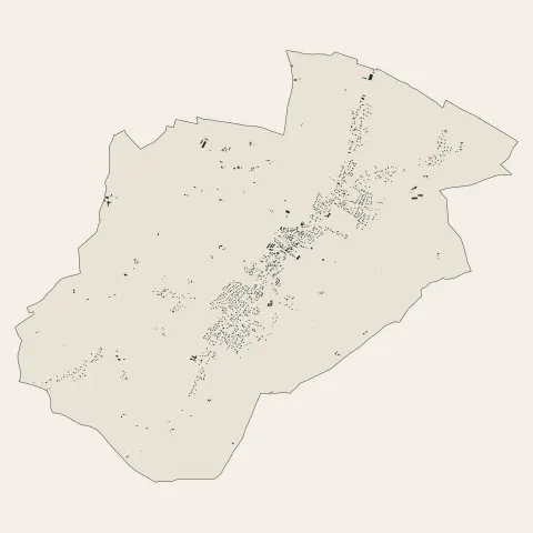 Bérat : bâti