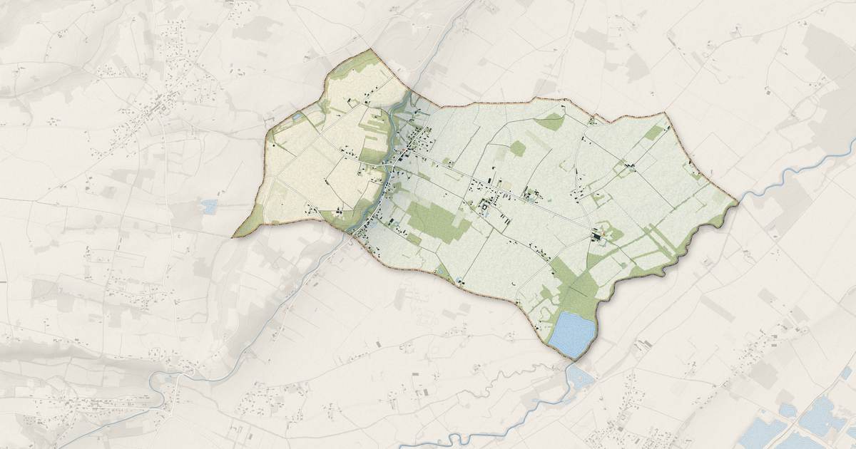 Portrait cartographique de Bois-de-la-Pierre : relief, eau, forêts, bâti et voies, calculés à partir des données de l'IGN