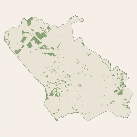 Castelginest : bois, forêts et landes