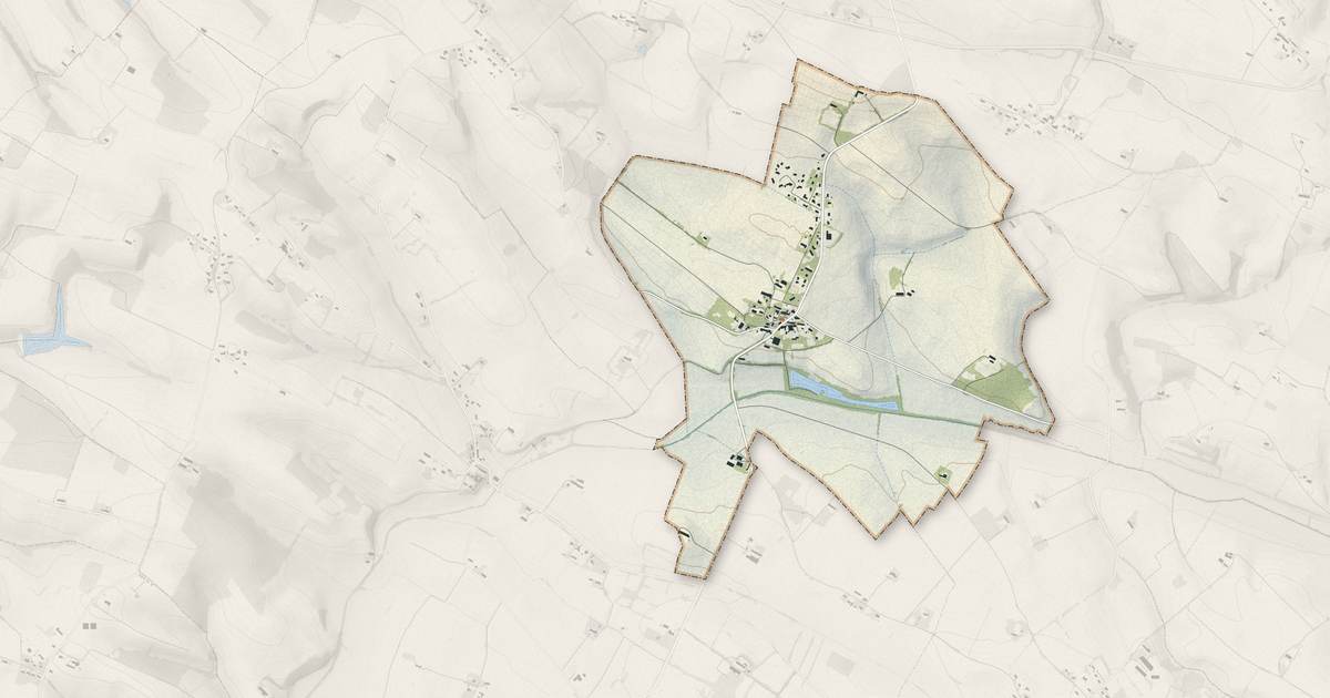 Portrait cartographique de Cessales : relief, eau, forêts, bâti et voies, calculés à partir des données de l'IGN