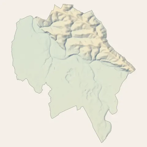 Cintegabelle : relief