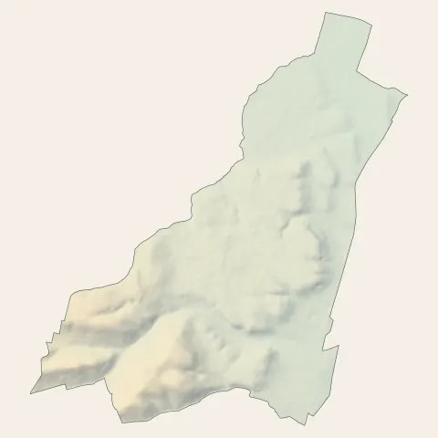 Eaunes : relief