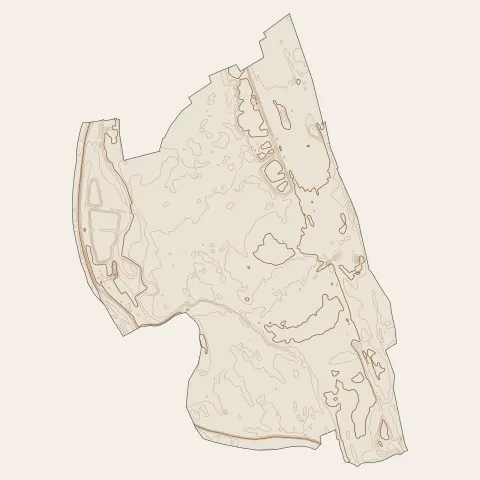 Fenouillet : courbes de niveau