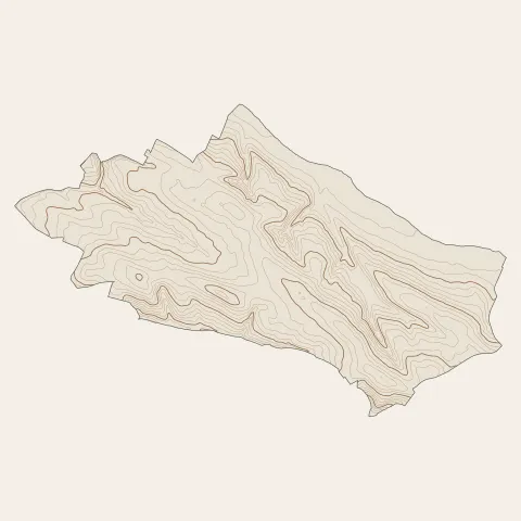 Flourens : courbes de niveau