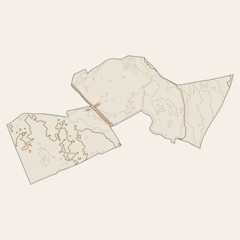 Fonbeauzard : courbes de niveau