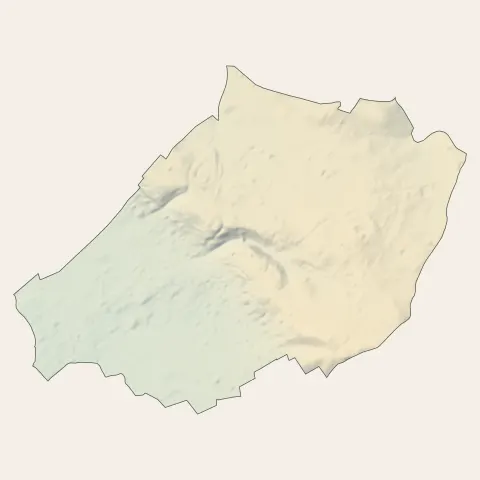 Gratentour : relief