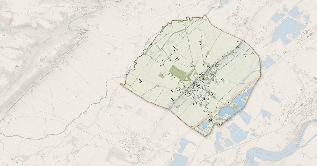Portrait cartographique de Lafitte-Vigordane : relief, eau, forêts, bâti et voies, calculés à partir des données de l'IGN