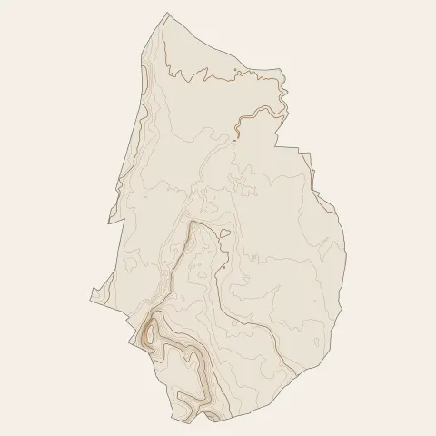 Lagardelle-sur-Lèze : courbes de niveau