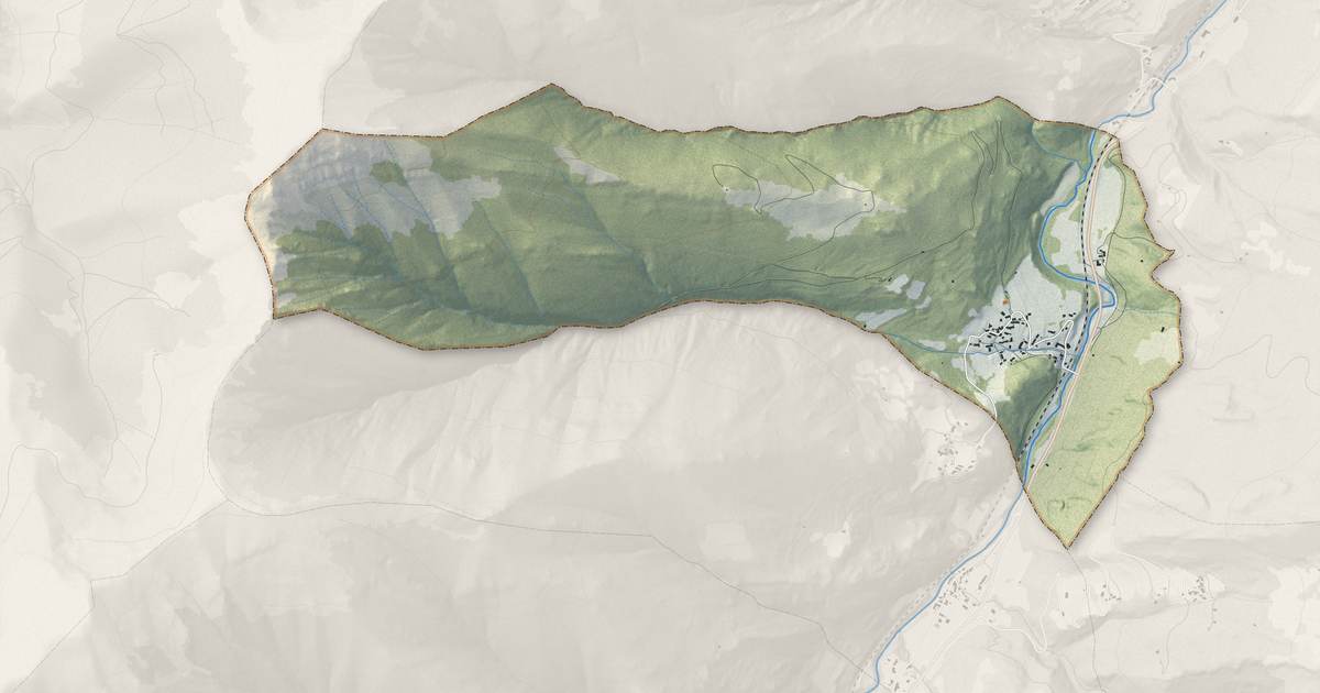 Portrait cartographique de Lège : relief, eau, forêts, bâti et voies, calculés à partir des données de l'IGN