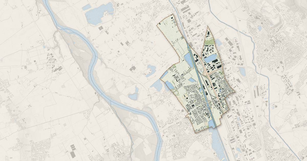 Portrait cartographique de Lespinasse : relief, eau, forêts, bâti et voies, calculés à partir des données de l'IGN