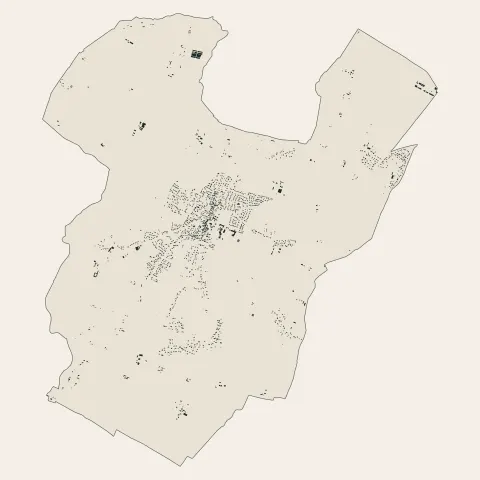 Lherm : bâti