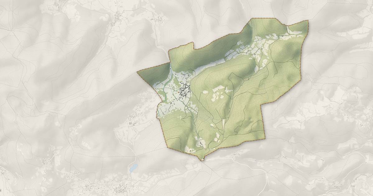 Portrait cartographique de Malvezie : relief, eau, forêts, bâti et voies, calculés à partir des données de l'IGN