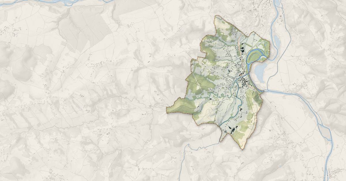 Portrait cartographique de Mane : relief, eau, forêts, bâti et voies, calculés à partir des données de l'IGN
