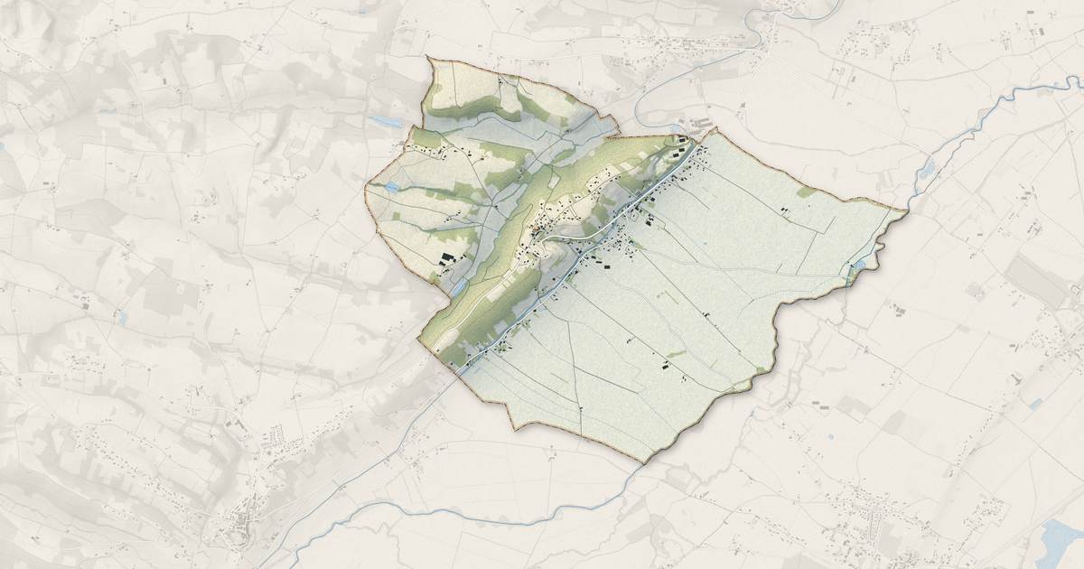 Portrait cartographique de Marignac-Lasclares : relief, eau, forêts, bâti et voies, calculés à partir des données de l'IGN
