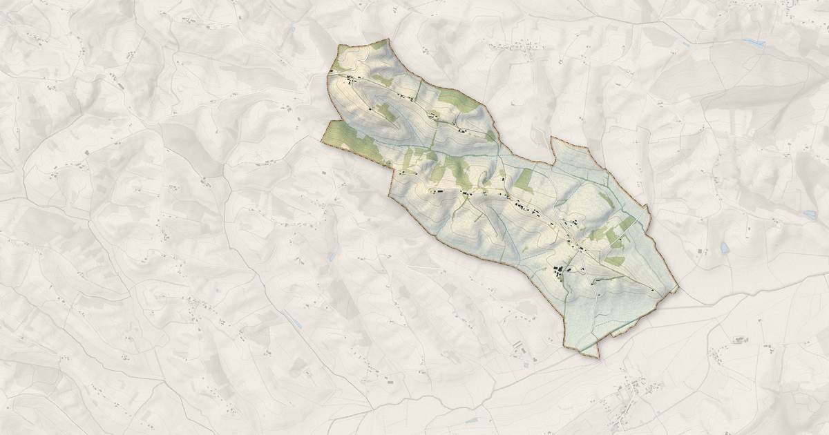Portrait cartographique de Montastruc-Savès : relief, eau, forêts, bâti et voies, calculés à partir des données de l'IGN