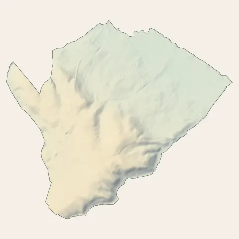 Montberon : relief