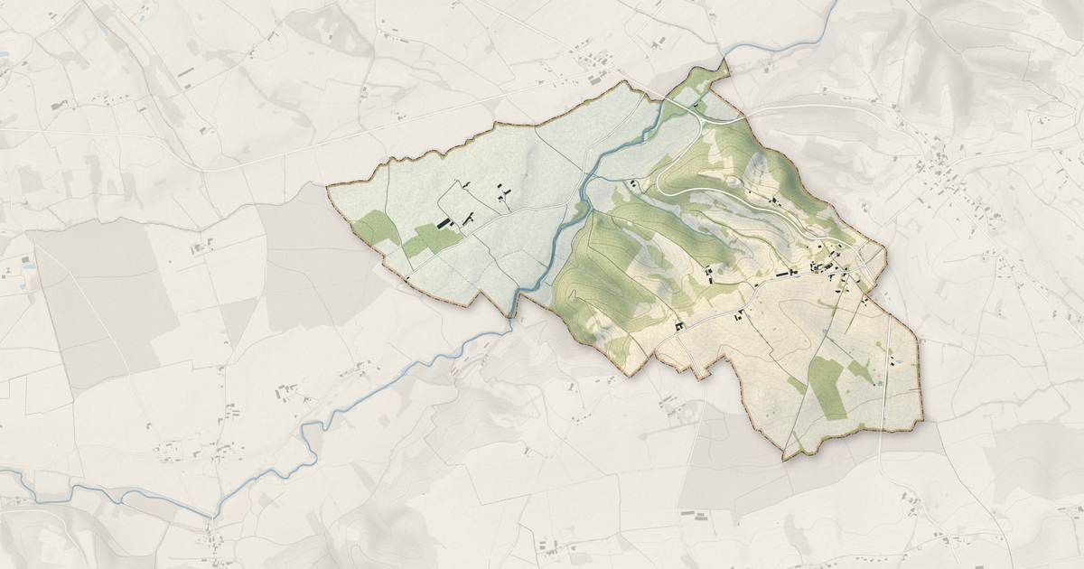 Portrait cartographique de Montgaillard-sur-Save : relief, eau, forêts, bâti et voies, calculés à partir des données de l'IGN