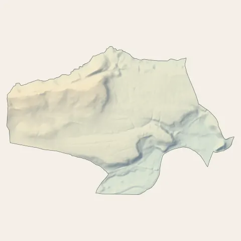 Montréjeau : relief