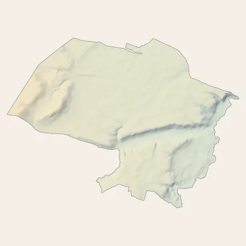Pibrac : relief