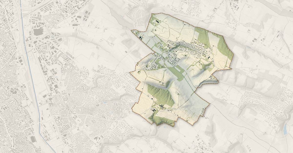 Portrait cartographique de Pin-Balma : relief, eau, forêts, bâti et voies, calculés à partir des données de l'IGN