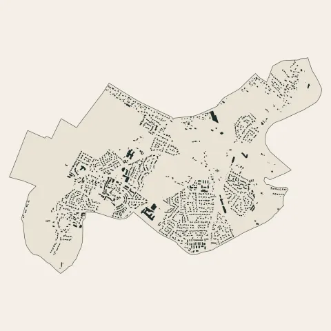 Pins-Justaret : bâti