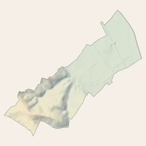 Pompertuzat : relief