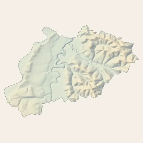 Rieux-Volvestre : relief