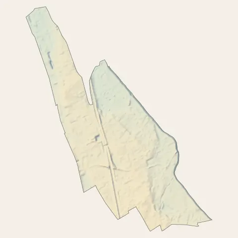 Saint-Alban : relief