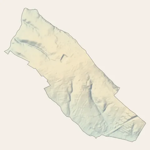 Saint-Jean : relief