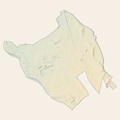 Saint-Jory : relief
