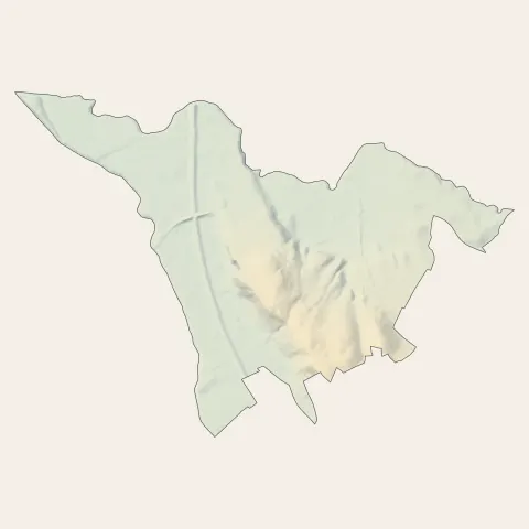 Saint-Sauveur : relief