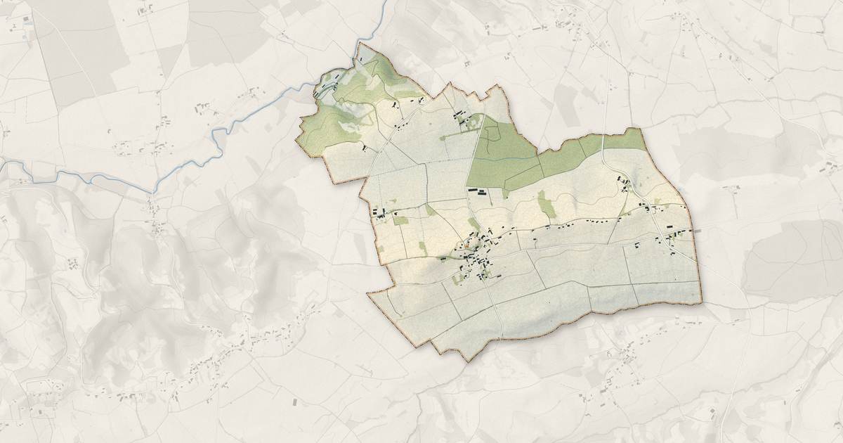 Portrait cartographique de Saman : relief, eau, forêts, bâti et voies, calculés à partir des données de l'IGN