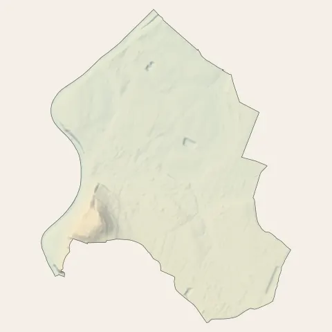 Saubens : relief