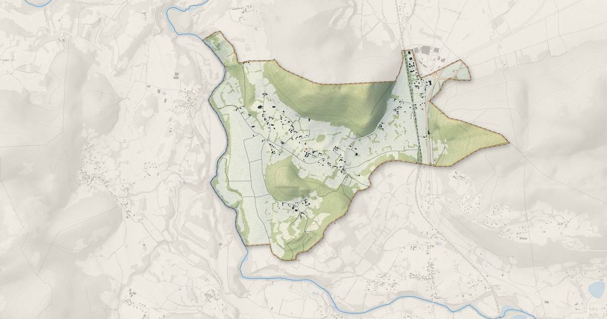 Portrait cartographique de Seilhan : relief, eau, forêts, bâti et voies, calculés à partir des données de l'IGN