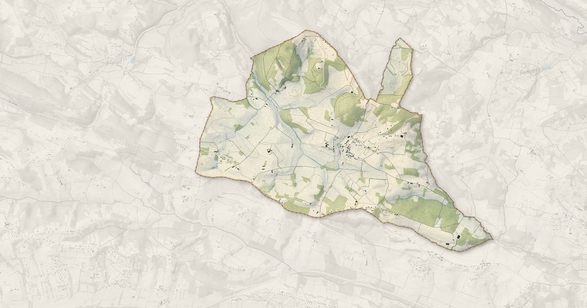 Portrait cartographique de Sepx : relief, eau, forêts, bâti et voies, calculés à partir des données de l'IGN