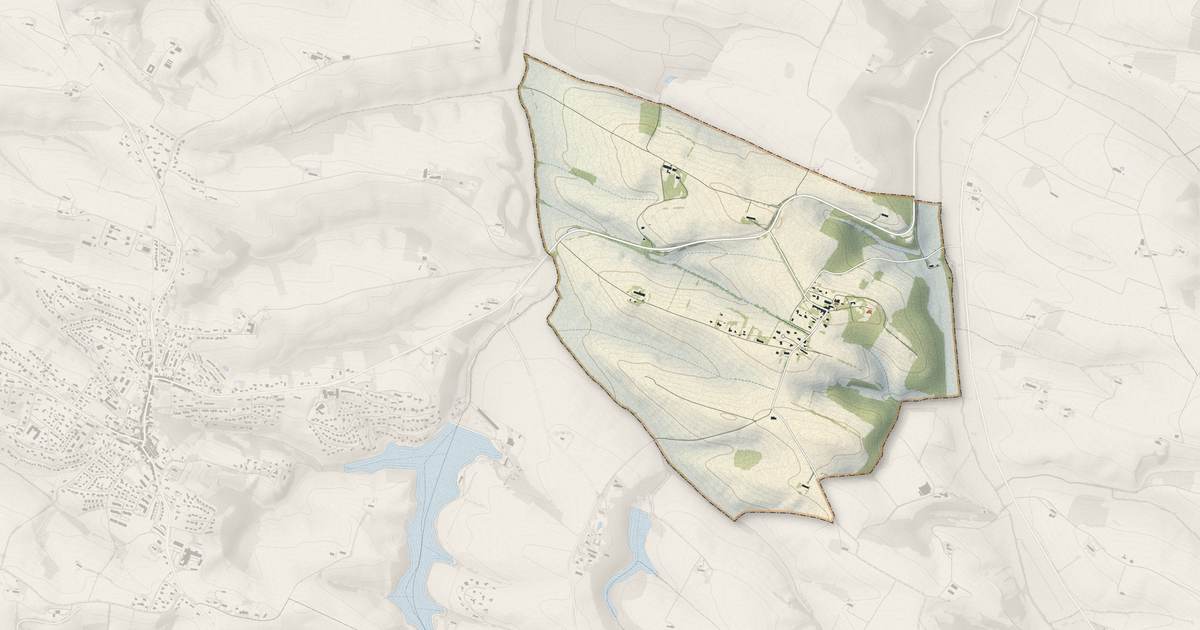 Portrait cartographique de Seyre : relief, eau, forêts, bâti et voies, calculés à partir des données de l'IGN