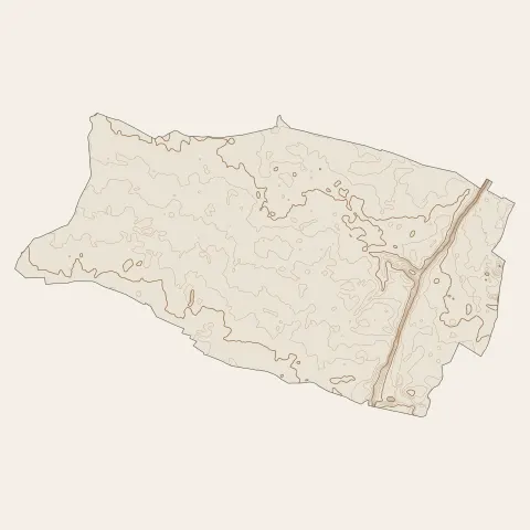Seysses : courbes de niveau